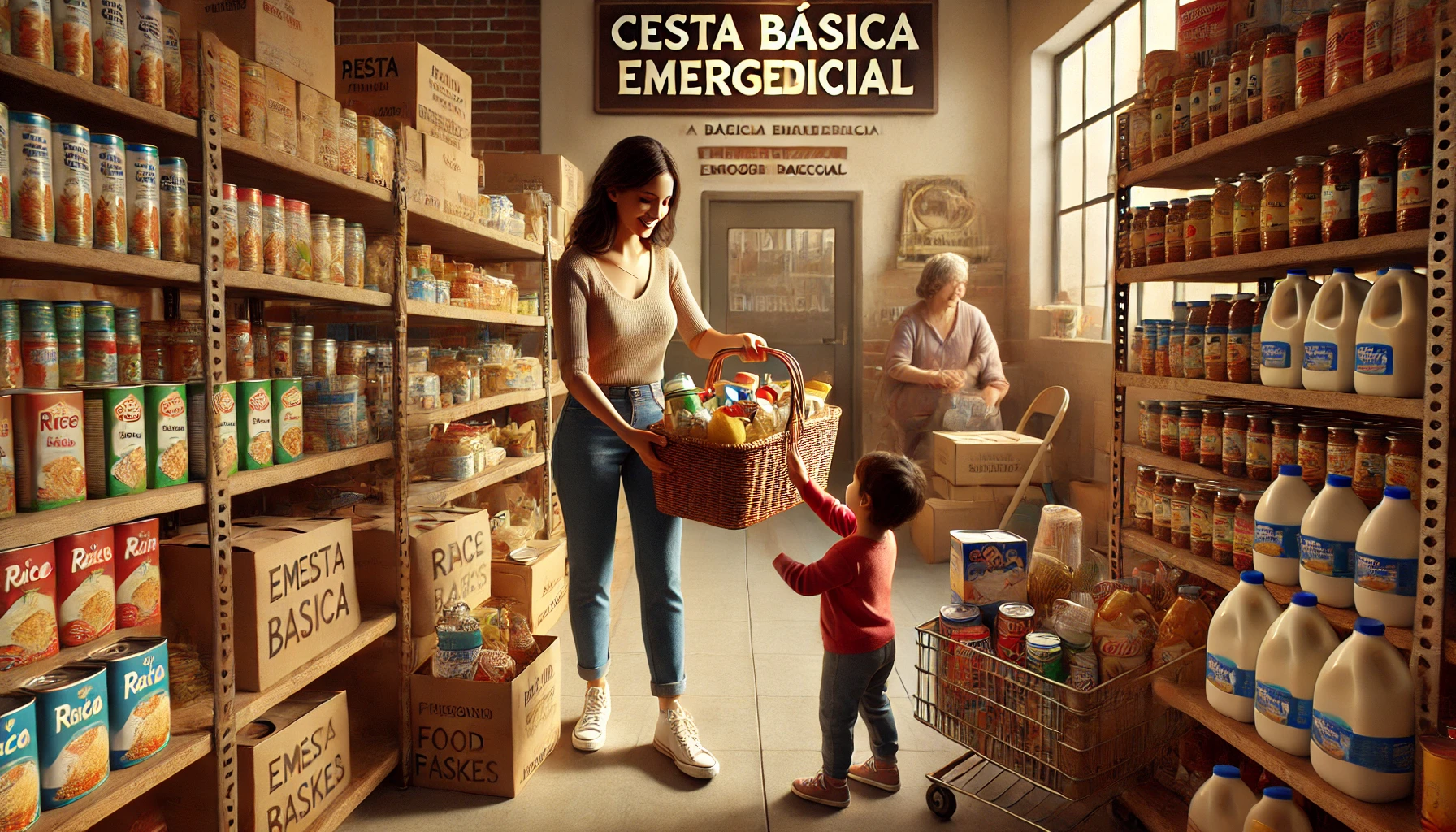 Solicitação da Cesta Básica Emergencial